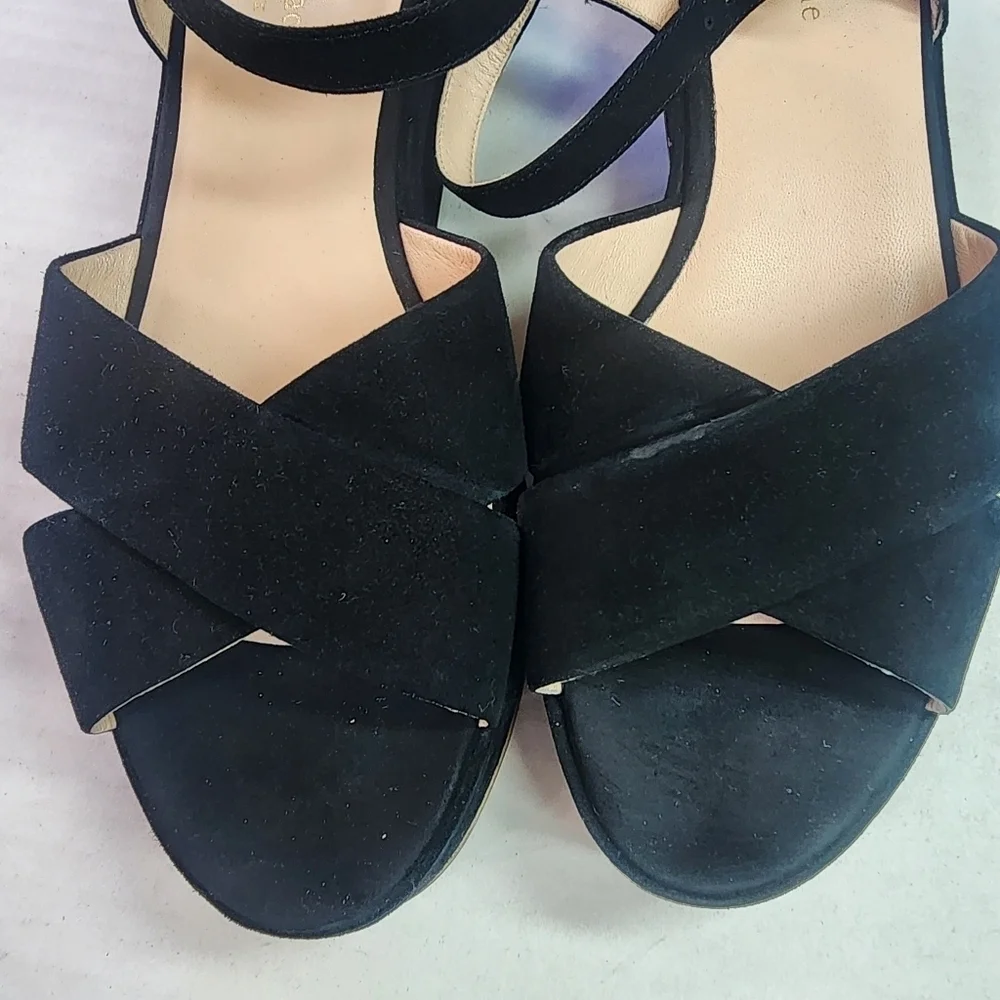 🌸Kate Spade | Suede Platform Sandals size 10‎